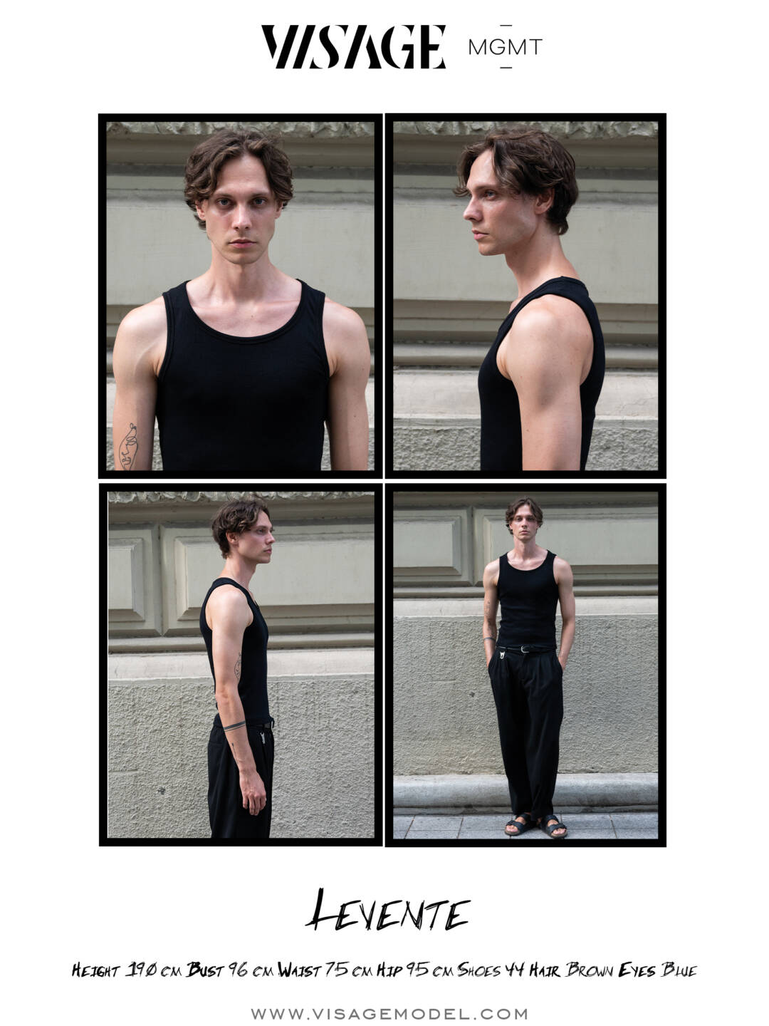 Levente Varga Visage Model Management