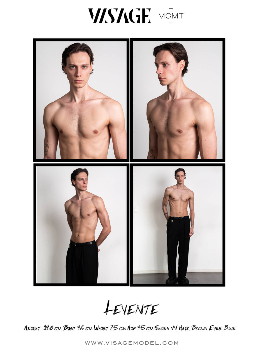 Levente Varga Visage Model Management