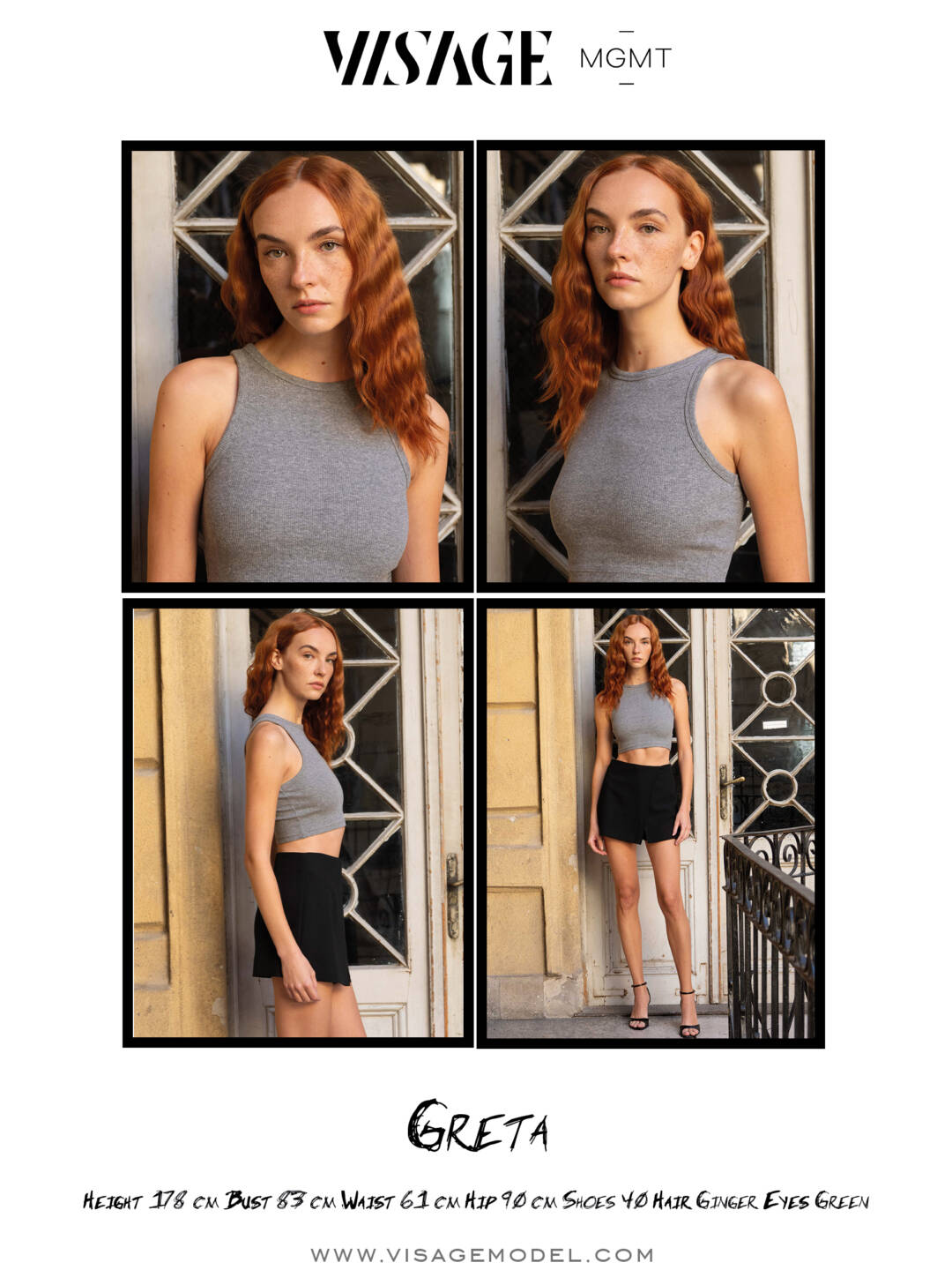 Greta Valeria Visage Model Management