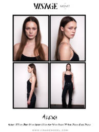 Alexa Raschka Visage Model Management
