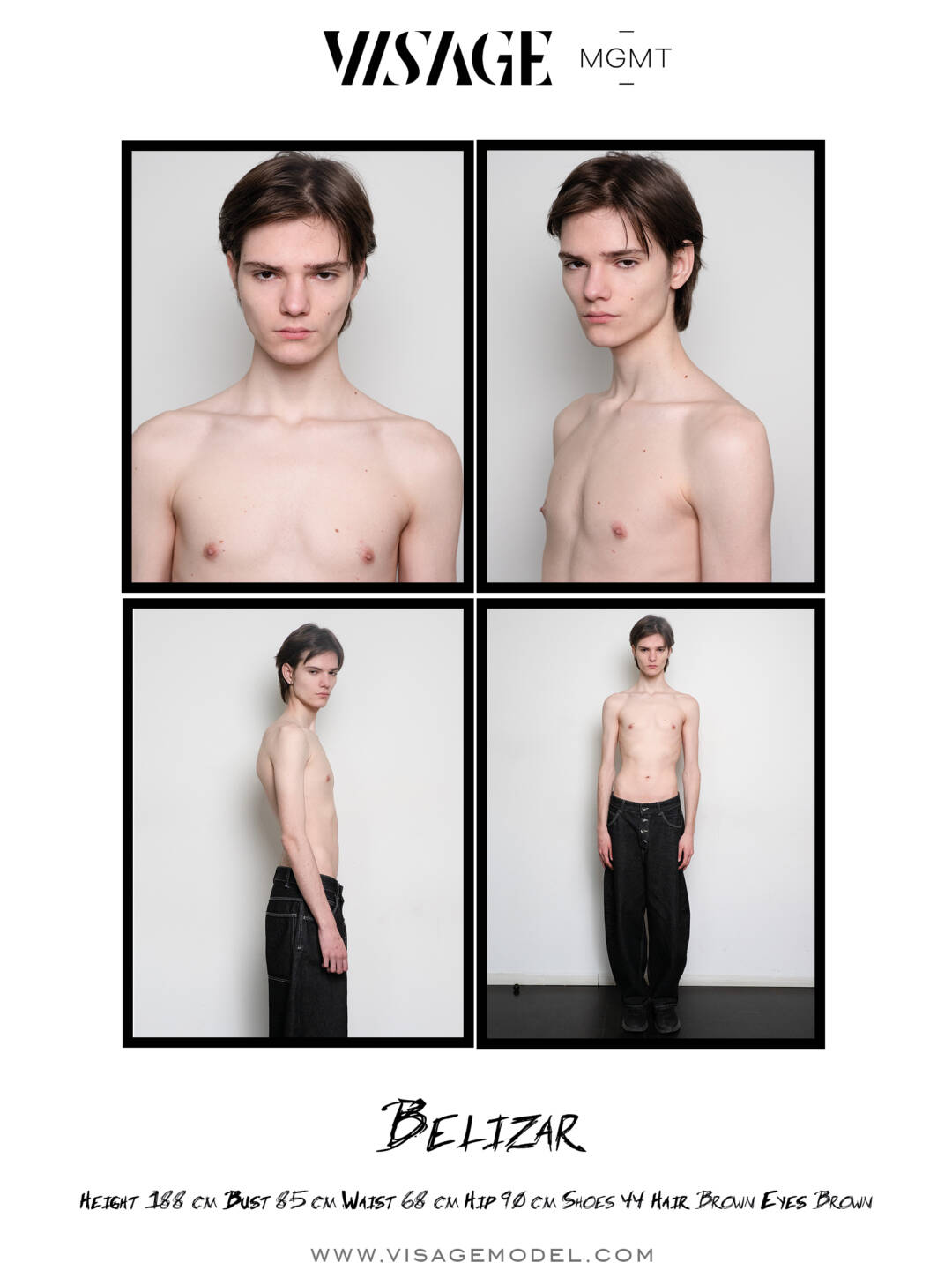 Belizár Bányai Visage Model Management
