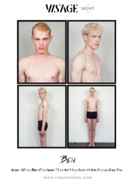 BEN Szekeres Visage Model Management