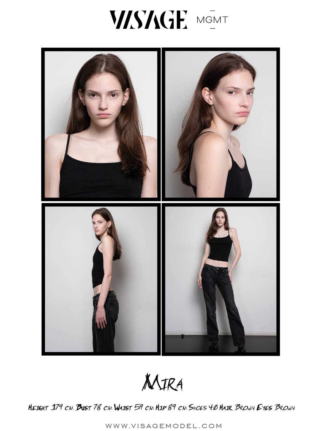 Mira Malomsoky Visage Model Management