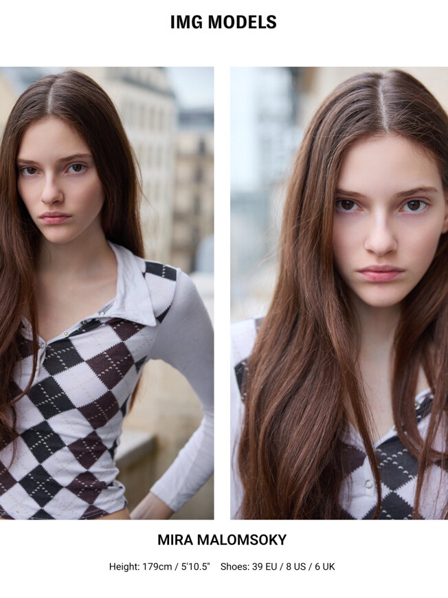 Mira Malomsoky Visage Model Management