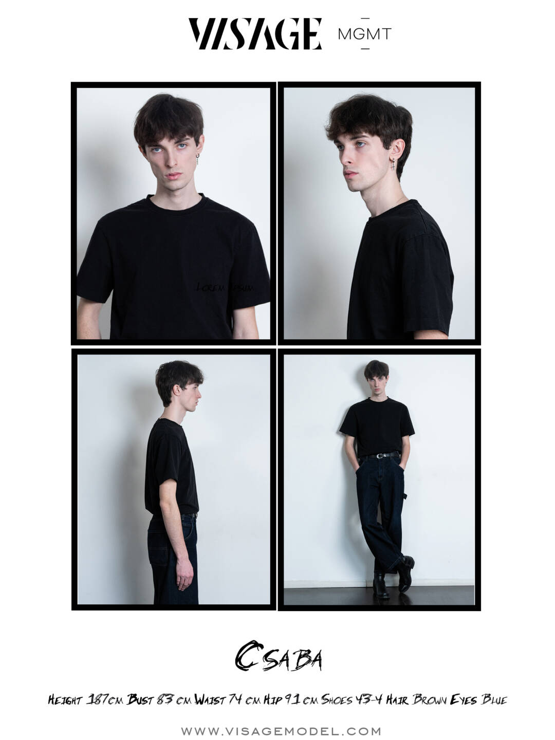 CSABA Rakonczai Visage Model Management