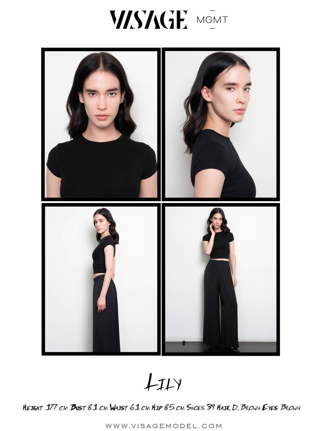LILY Zay Visage Model Management
