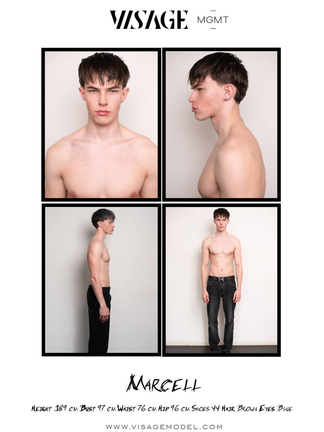 MARCELL Venicz Visage Model Management