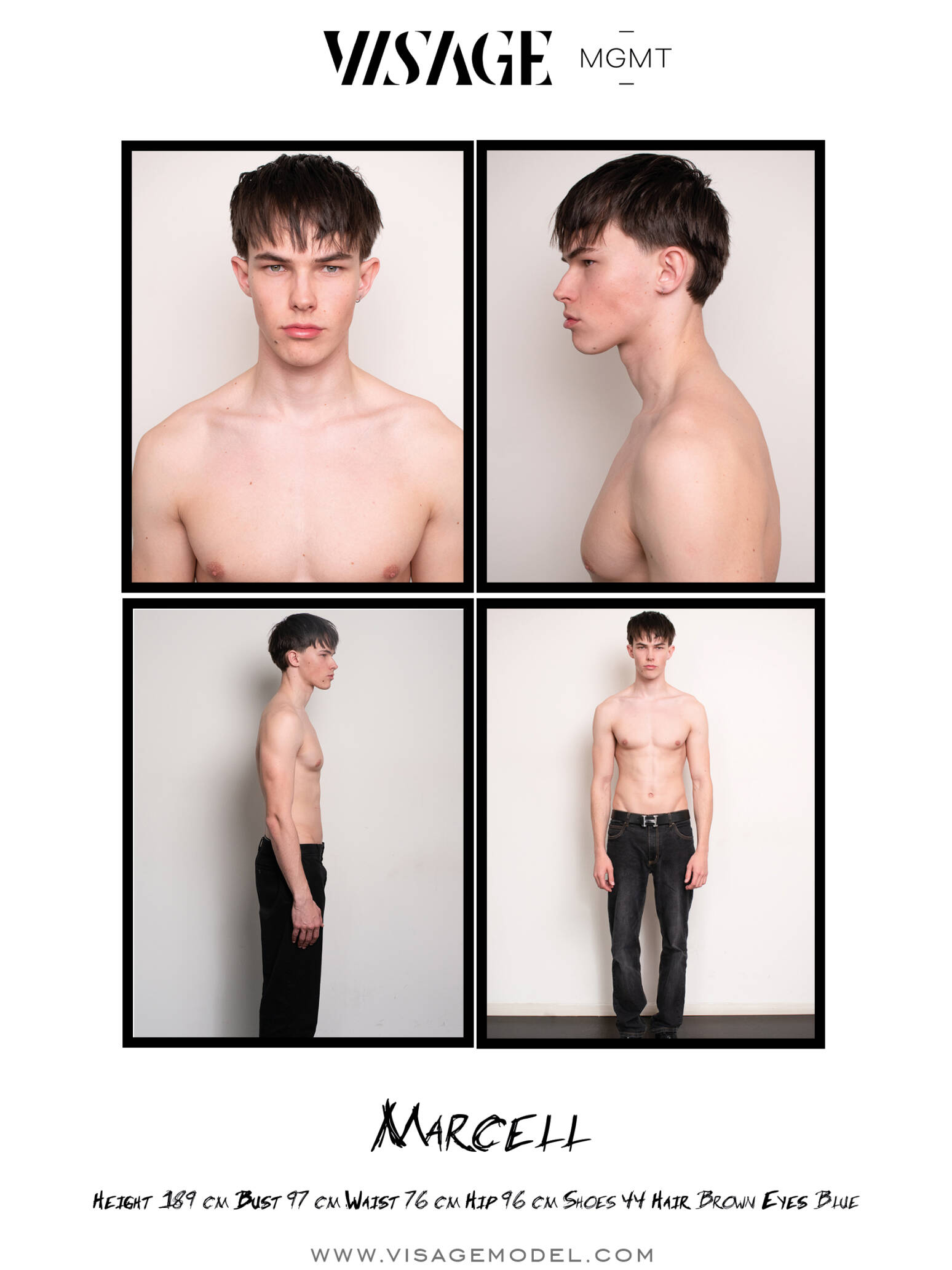 MARCELL Venicz Visage Model Management